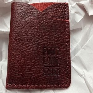 Brand new Portland Leather minimalist wallet
